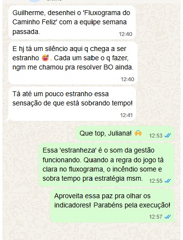 Depoimento de cliente