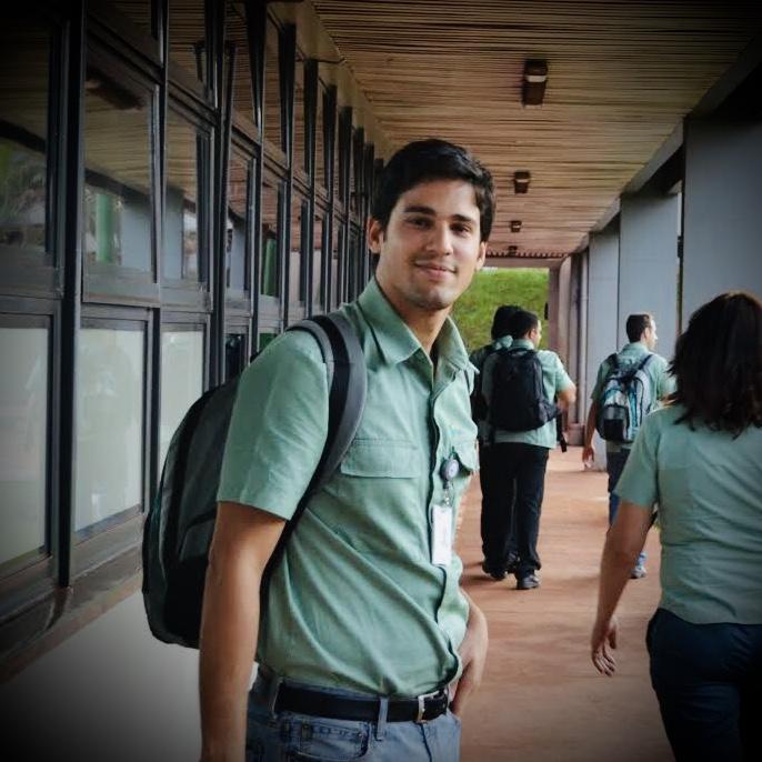 Guilherme Torres no início de carreira na Vale